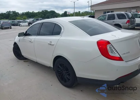 2013 Lincoln Mks Ecoboost z USA, uszkodzony, nr VIN 1LNHL9FT8DG615193